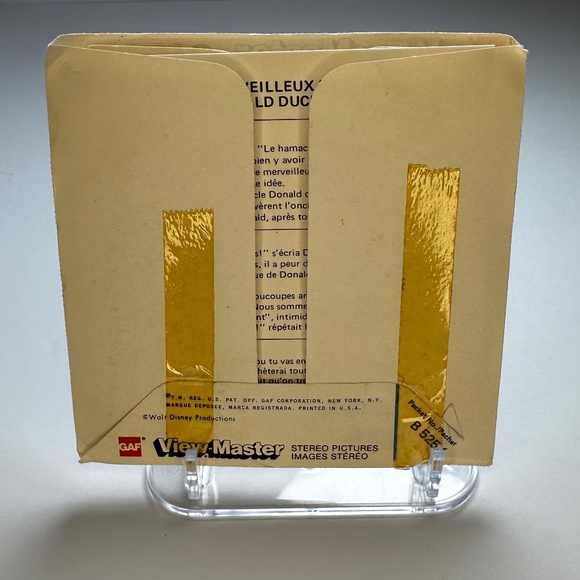 Vintage View-Master Donald Duck Set • Wonderful World of Disney • 3 Reels - Picture 7 of 7
